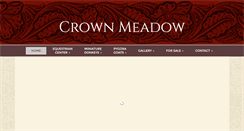 Desktop Screenshot of crownmeadow.com